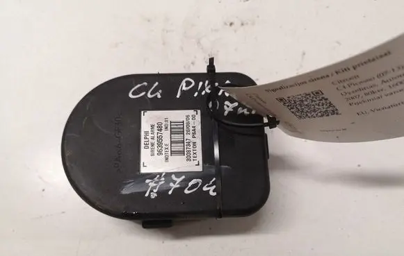 Citroen C4 I Picasso Alarm system siren 9639557480 30087347