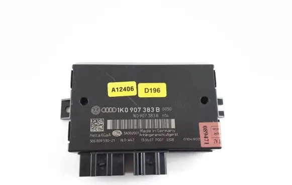 Volkswagen PASSAT B6 Tow bar trailer control unit/module 1K0907383B 1K0907383