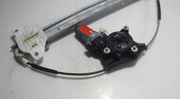 Front window lifting mechanism without motor