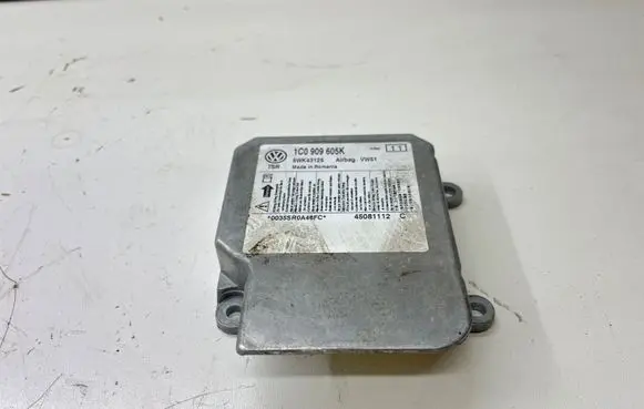 Volkswagen Polo IV 9N3 Airbag control unit/module 1K0909605K