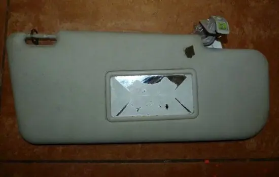 Fiat Panda II Sun visor