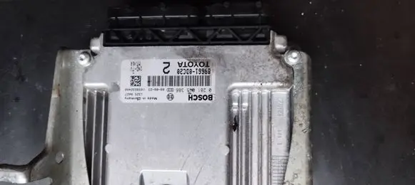 Toyota Yaris Engine control unit/module 896610DC20 0281015386