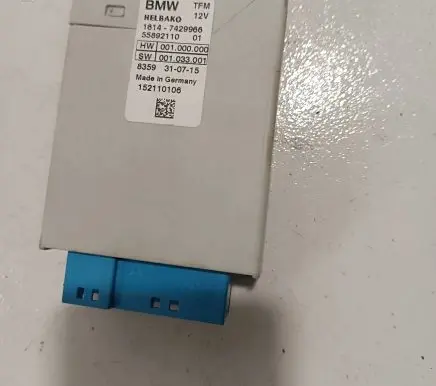 BMW X5 F15 Fuel injection pump control unit/module 152110106 7429966 001999999