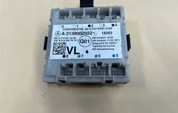 Mercedes-Benz C W205 Door control unit/module A2139002022 A2139010208 A2139027813