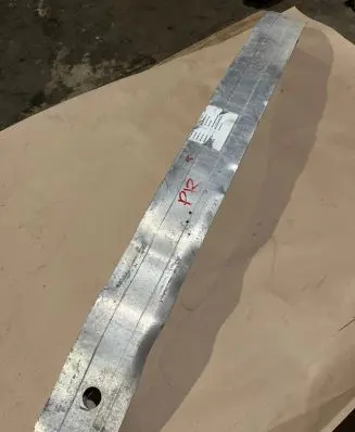 Audi A3 S3 8P Front bumper cross member 8P0807113B