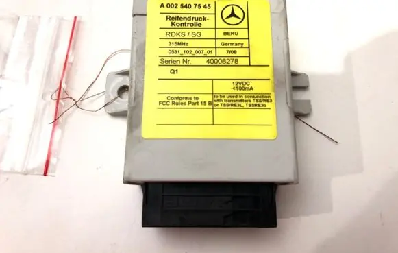Mercedes-Benz CL C215 Other control units/modules A0025407545