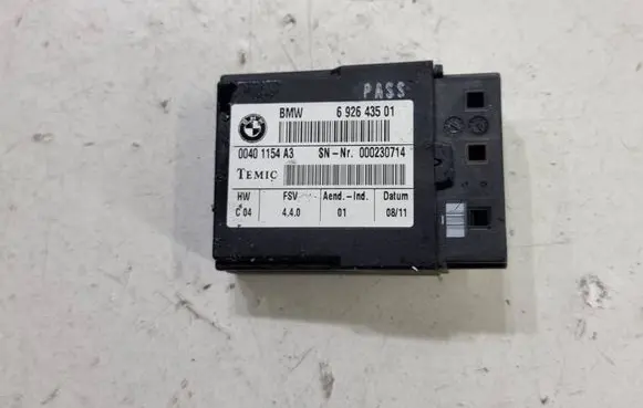 Seat control module