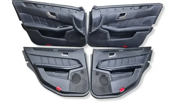 Mercedes-Benz E W212 Door card panel trim set A2127300522 A2127202995 A2127200622
