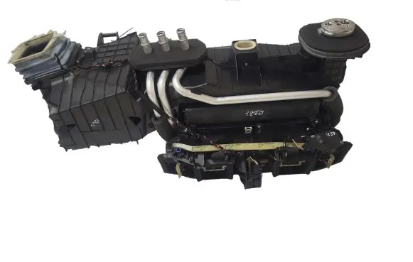 Interior heater climate box assembly