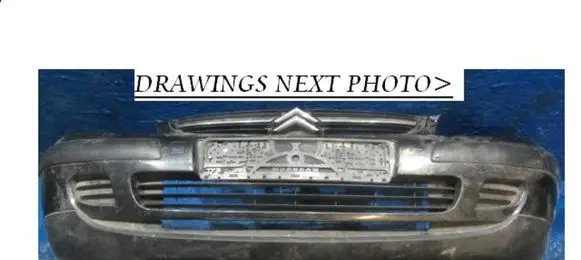 Citroen C5 Front bumper 9632357677