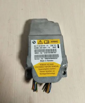 BMW 5 E60 E61 Airbag control unit/module 9118749 220439114 31911874901W