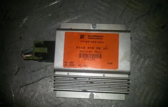 Mercedes-Benz ML W163 Gearbox control unit/module a1635455032 44-50-000-034