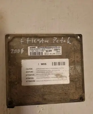 Ford Fiesta Engine control unit/module 2U7A12A650TG S120977010D 5CPF