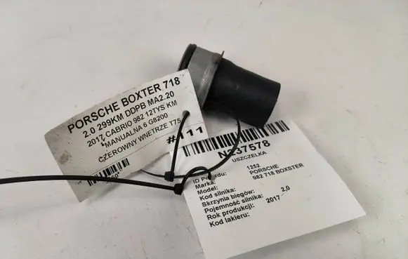 Porsche Boxster 982 Engine coolant pipe/hose 99110672300