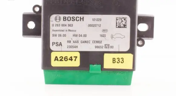 Peugeot 508 Parking PDC control unit/module 9665282880 0263004303 00020712