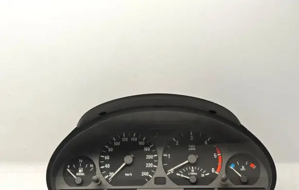 BMW 3 E46 Speedometer (instrument cluster) 6906885 03460411240441 0263606266
