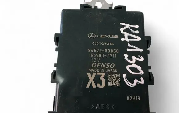 Toyota Yaris Cross Other control units/modules 865720D050