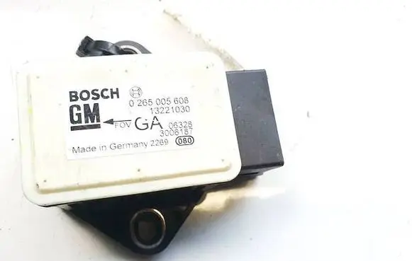 Opel Meriva A ESP acceleration yaw rate sensor 0265005608 13221030
