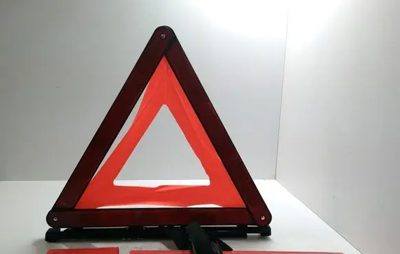 Emergency warning sign