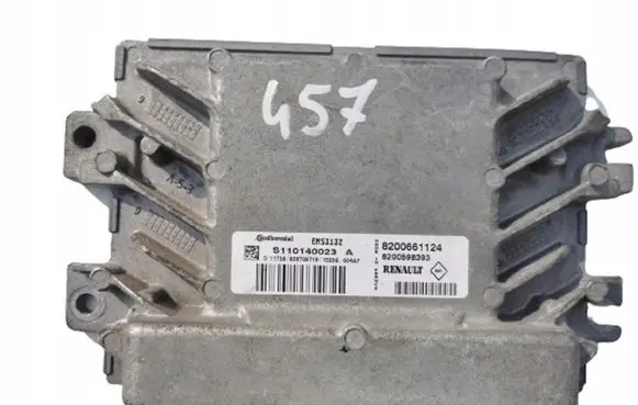 Dacia Logan Pick-Up Engine ECU kit and lock set S110140023A-