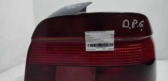 BMW 5 E39 Rear/tail lights 14603400