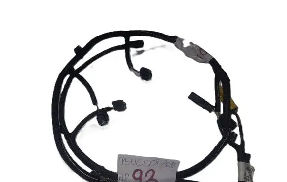 Peugeot 208 I Parking sensor (PDC) wiring loom 9676033080