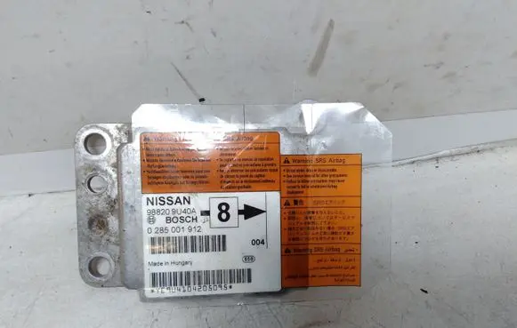 Nissan Note (E11) Airbag control unit/module 988209U40A 0285001912