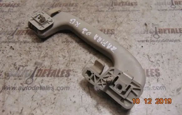 Opel Zafira A Rear interior roof grab handle 09116589