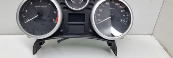 Peugeot 207 Speedometer (instrument cluster) 9666898680