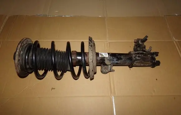 Opel Vectra C Front shock absorber with coil spring