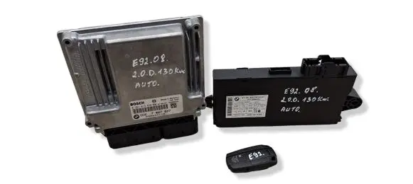 BMW 3 E92 E93 Engine ECU kit and lock set 7807827