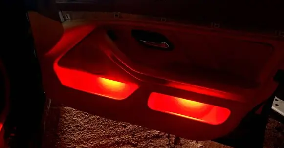 BMW 5 E39 Front door card panel trim