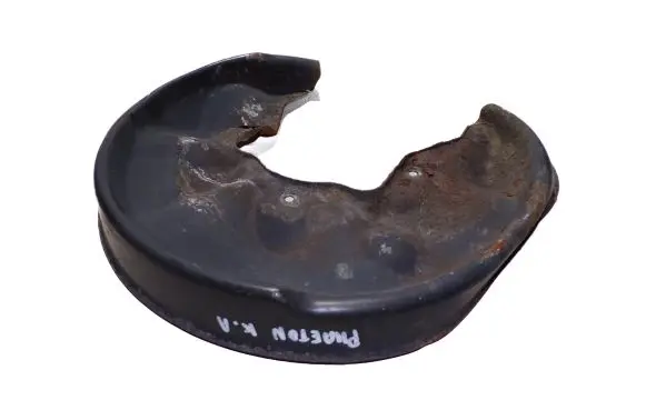 Volkswagen Phaeton Rear brake disc plate dust cover 4E0615611A