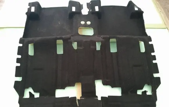 Opel Meriva B Rear floor carpet liner 13336792 150302 464651354