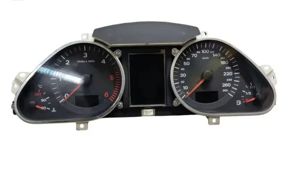 Audi A6 S6 C6 4F Speedometer (instrument cluster) 503000734201 555000730103