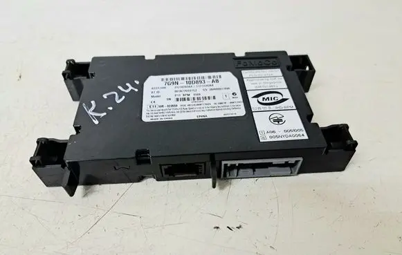 Volvo V70 Bluetooth control unit module 7G9N10D893AB