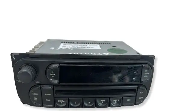 Dodge Grand Caravan Radio/CD/DVD/GPS head unit P05091506AE 27552335