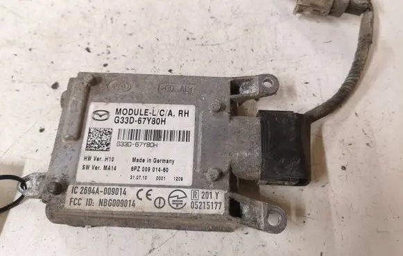 Mazda 6 Blind spot module G33D67Y80H 6PZ00901460 2694A009014