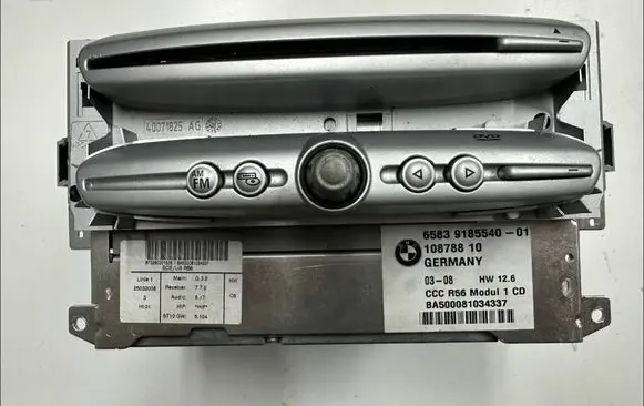 Mini One - Cooper Coupe R56 Radio/CD/DVD/GPS head unit 9185540