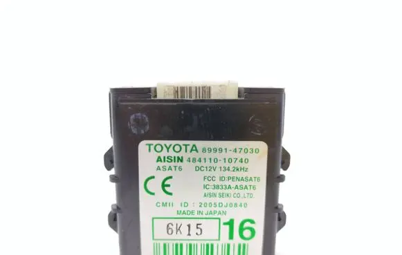 Toyota Prius (XW20) Door control unit/module 8999147030 48411010740 2005DJ0840
