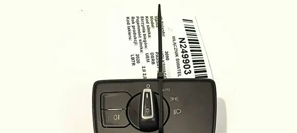Volkswagen PASSAT B8 Light switch 3G0941633J