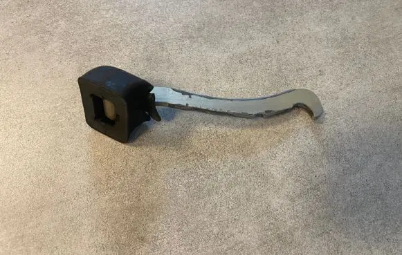 BMW 7 E23 Front door check strap stopper 41511881590