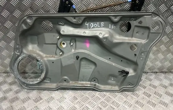 Volkswagen Golf IV Front window lifting mechanism without motor 1J4837756F