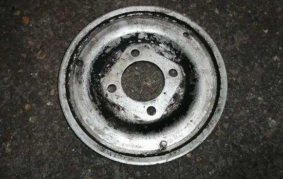 Renault Scenic I Crankshaft pulley 7700864702