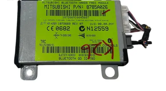 Mitsubishi ASX Bluetooth control unit module 8785A026 N12559 1872669