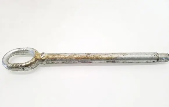 Towing hook eye