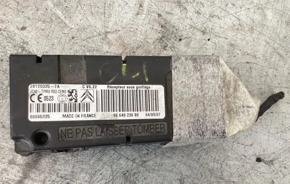 Citroen C4 Grand Picasso Tire pressure control unit 9664023680 281203257A 00065025