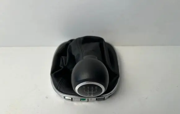 Opel Corsa E Gear lever shifter trim leather/knob