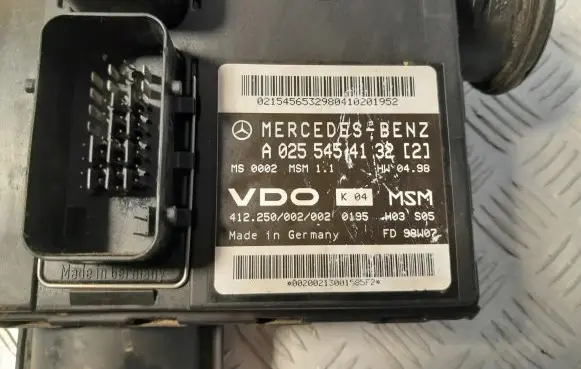 Mercedes-Benz A W168 Engine control unit/module A0255454132