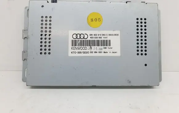 Audi A6 S6 C6 4F Head unit multimedia control 4E0910563C 4E0035563